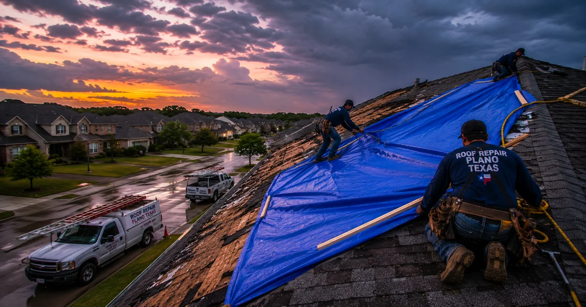 Emergency roof repair Plano TX — 24/7 response